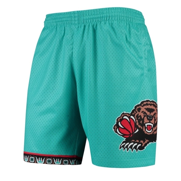 MITCHELL & NESS HARDWOOD CLASSICS Vancouver Grizzlies Youth Basketball ShortsNWT - Picture 1 of 7